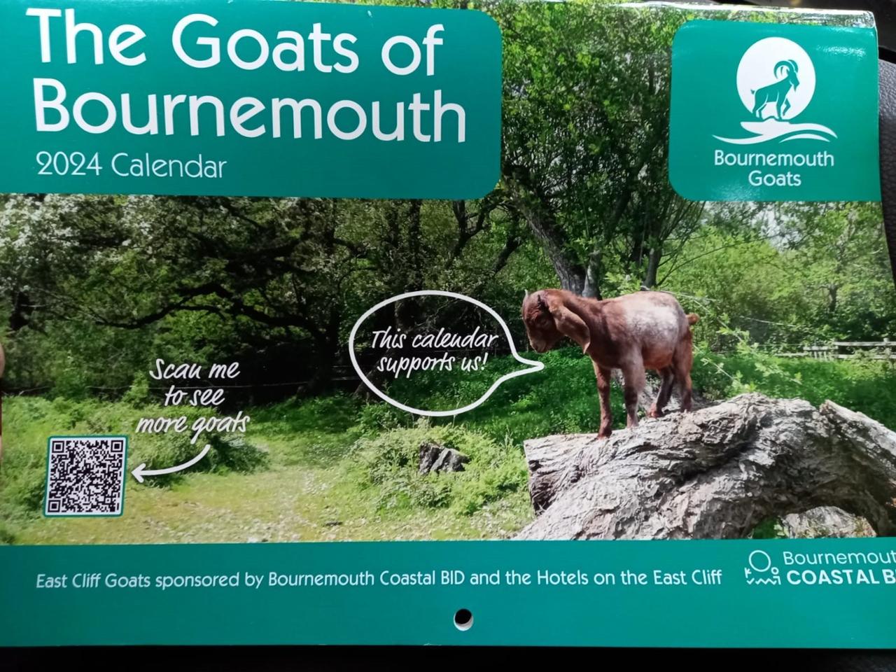 **Meet the Bournemouth Goats & 2024 calendar!** Powered by Givergy