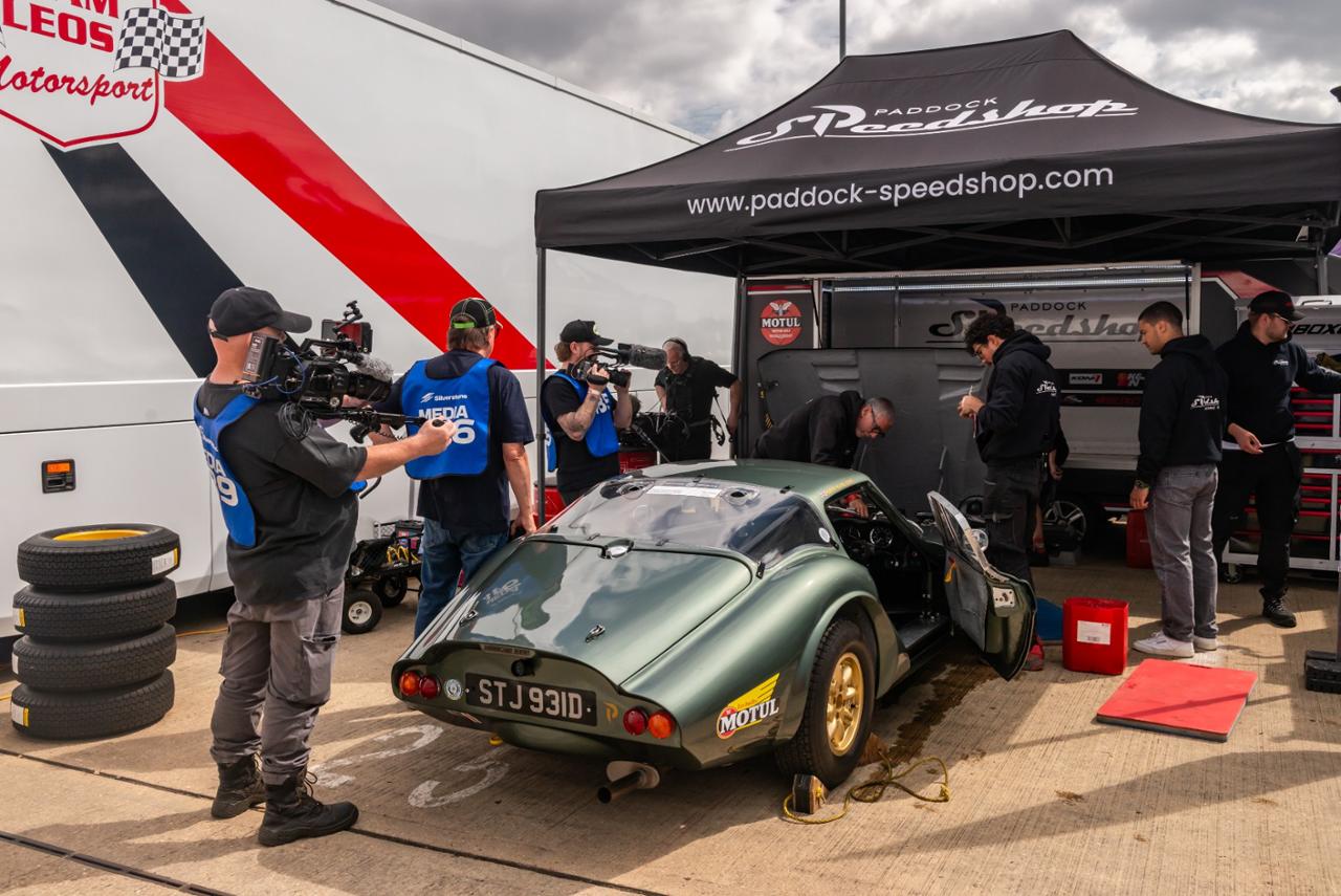 Paddock Area Rally Race day experience with the Paddock Speedshop team | Powered by Givergy