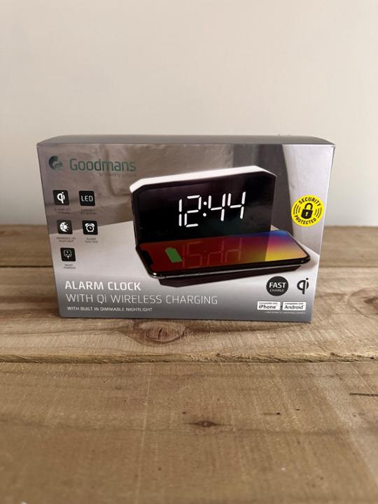 Goodmans Alarm Clock Powered by Givergy