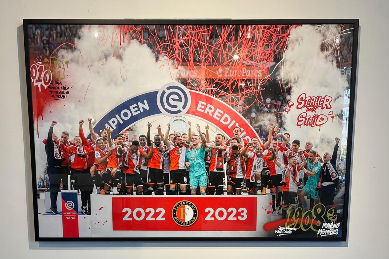 Unieke Feyenoord Kampioensfoto Powered By Givergy