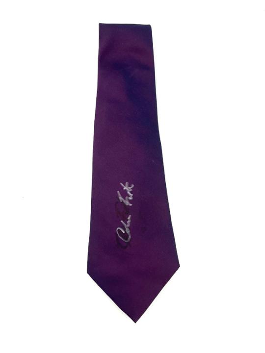 Colin Firth signed and worn tie | Powered by Givergy