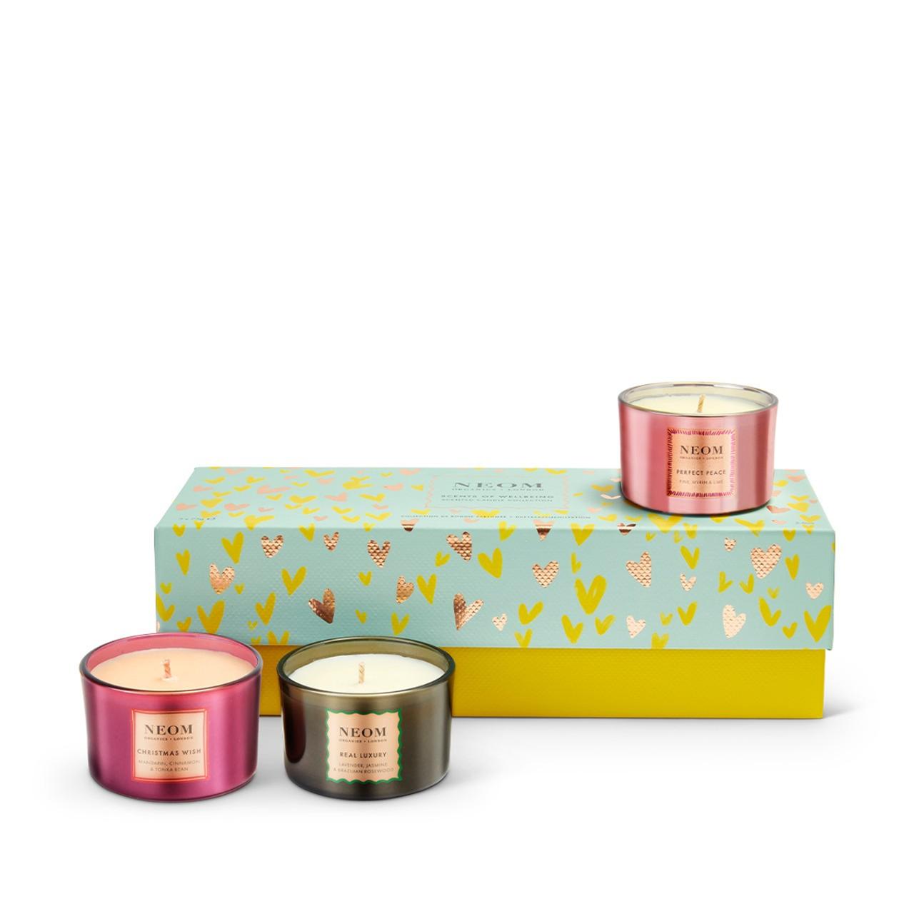 NEOM Scented Candle Collection (3 candles) Powered by Givergy