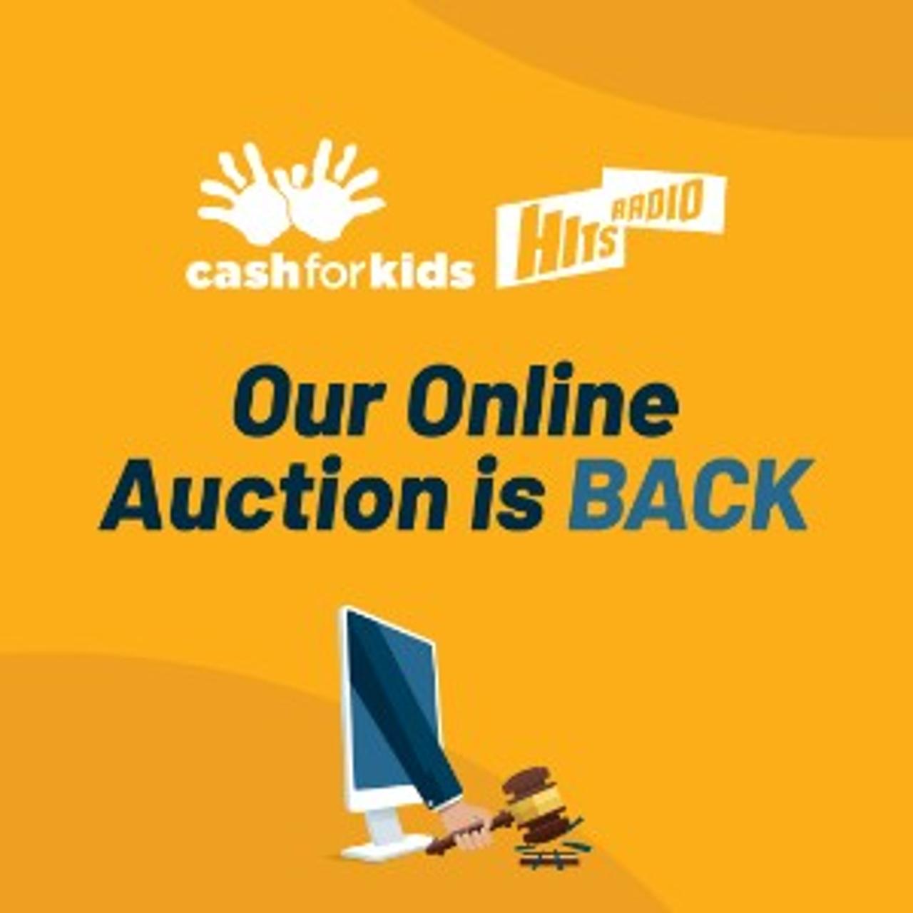 Hits Radio and Greatest Hits Radio Cash for Kids Online Auction